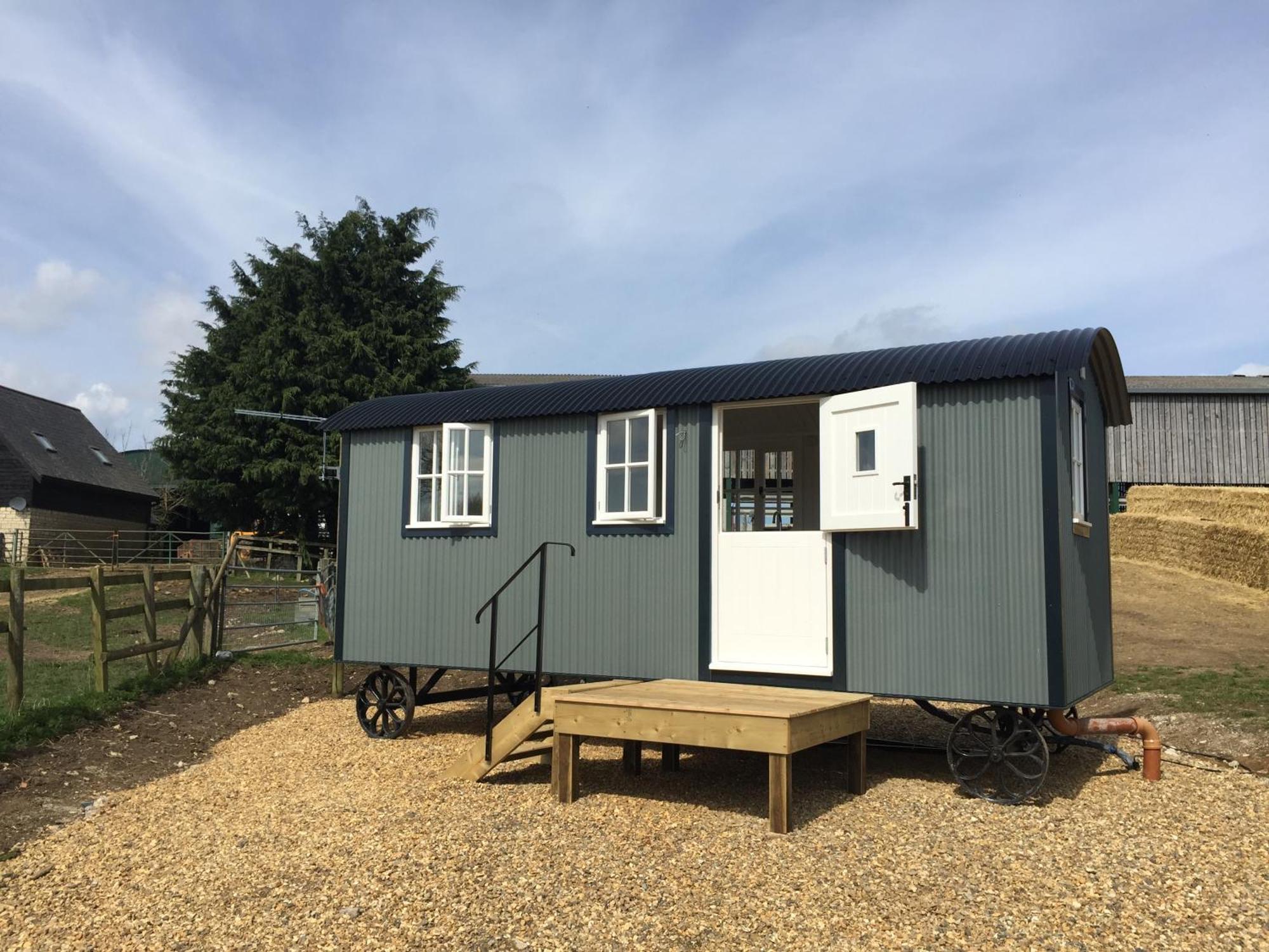 Willa Weatherhead Farm Shepherds Hut Buckingham Zewnętrze zdjęcie